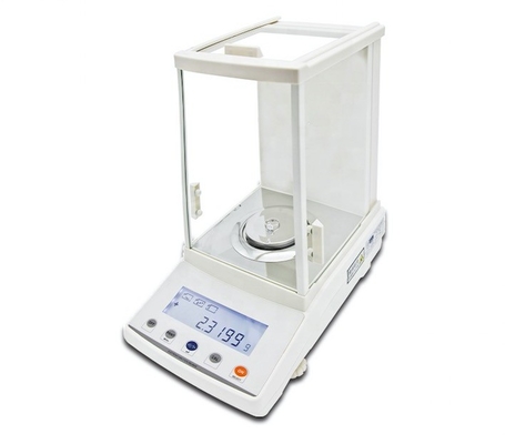 All Transparent Glass Windshield Digital Analytical Balance Internal Weights