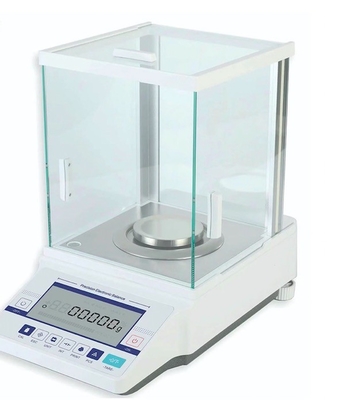 Electronic Analytical Digital Balance 220g 0.1mg Electromagnetic Force Sensor Detachable
