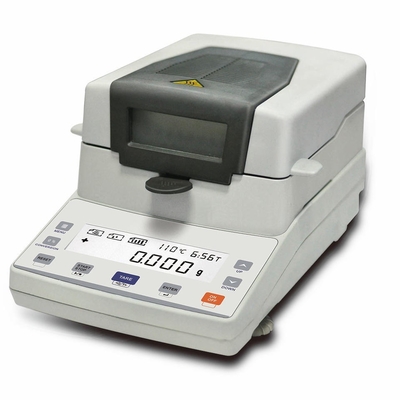 0.001g 0.01% Powder Halogen Moisture Analyzer With Fast Sensitive Load Cell