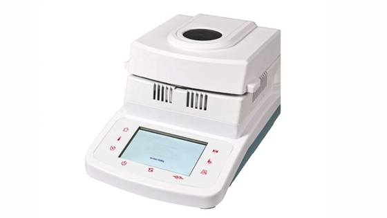 Laboratory Halogen Moisture Analyzer With LCD Color Touch Screen