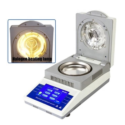 Multi Function 50g Halogen Moisture Analyzer Grain Moisture Testing Machine