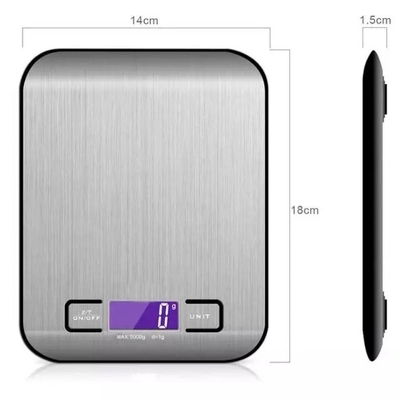 5Kg 5000G 11Lb Electronic Kitchen Scale Digital Food Weight Nutrition